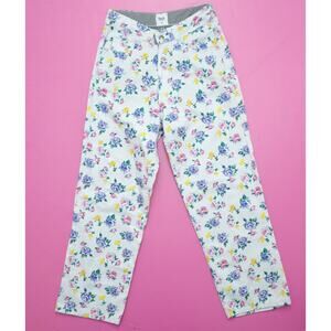 Tach Clothing Kiki Floral Denim Pants Womens Medium